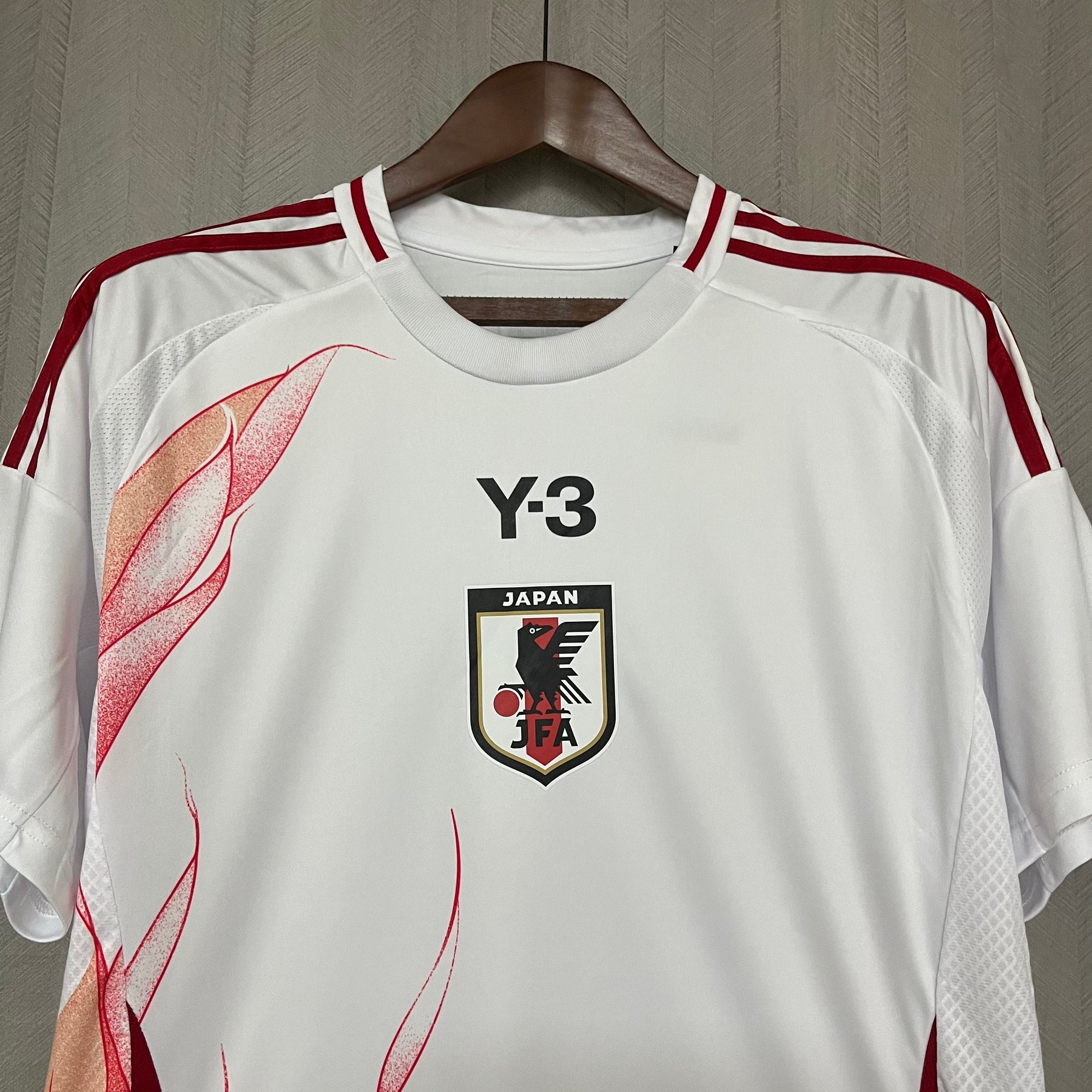 Camisa Seleção Japão II 24/25 - Torcedor Y-3 Masculina - Branca