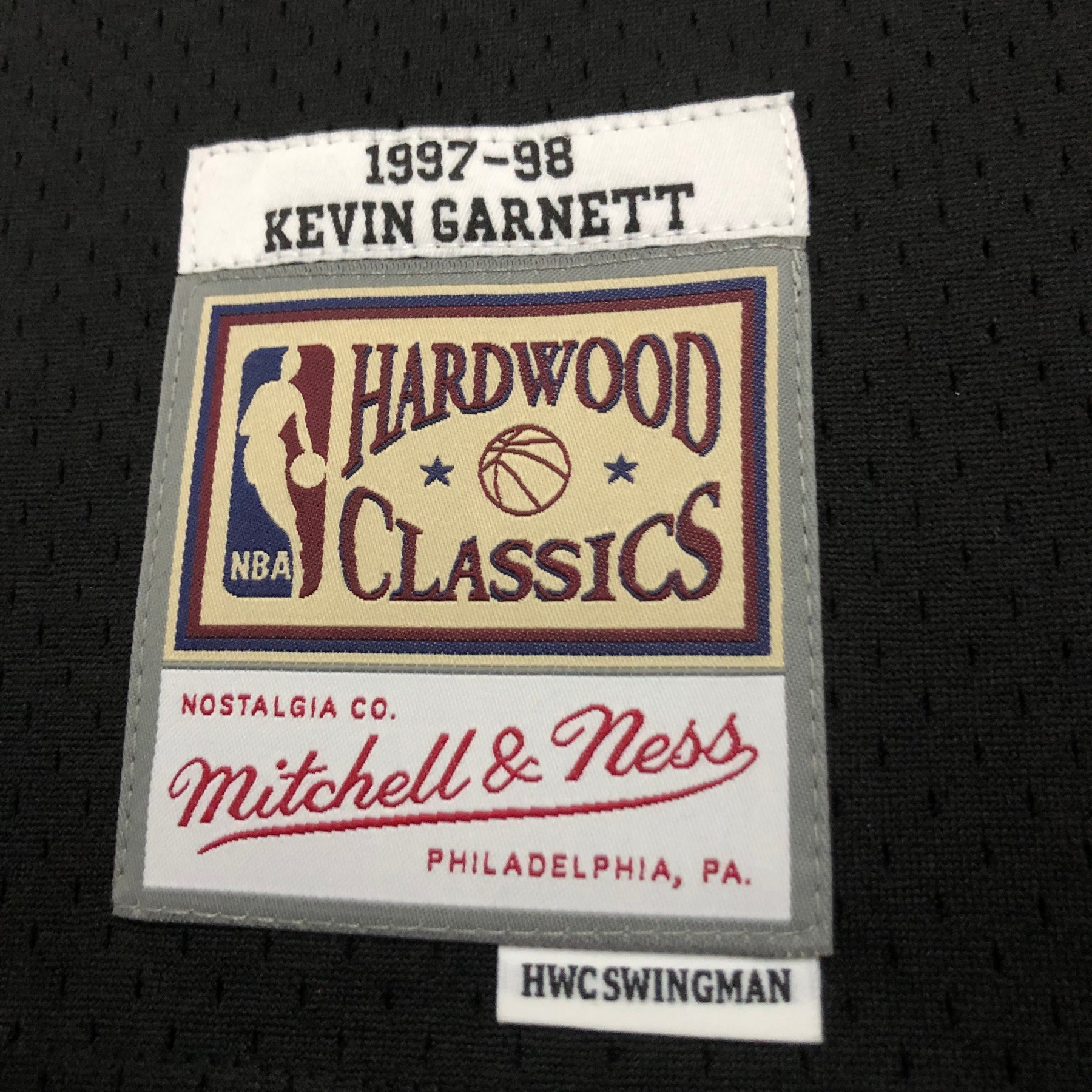 Regata Mitchell & Ness Minnesota Timberwolves Garnett N ° 21