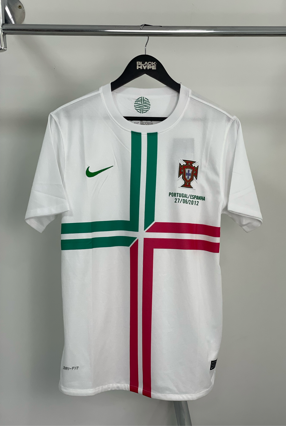 Camisa Portugal Retrô 2012 Branca