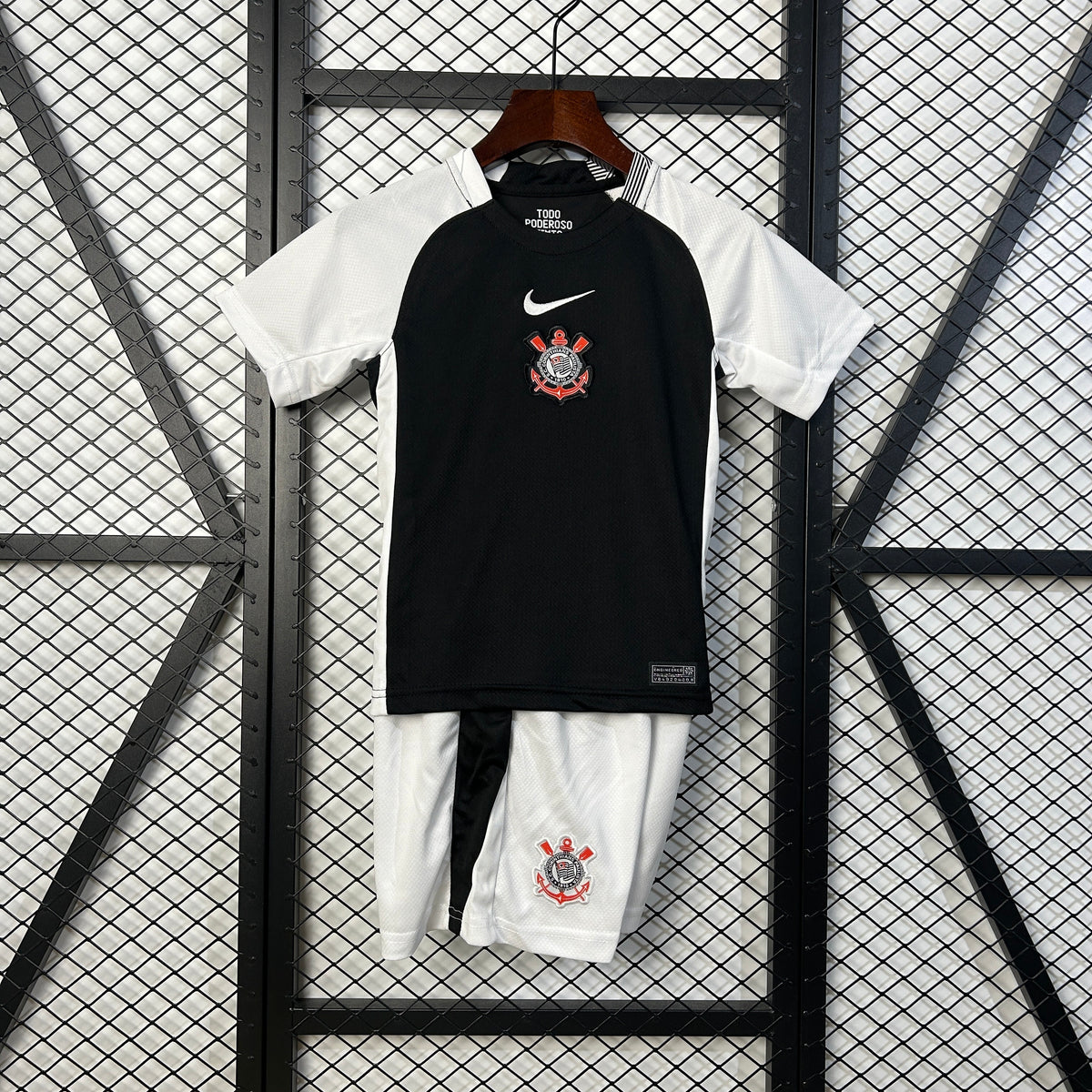 Conjunto Infantil Corinthians Home 25/26
