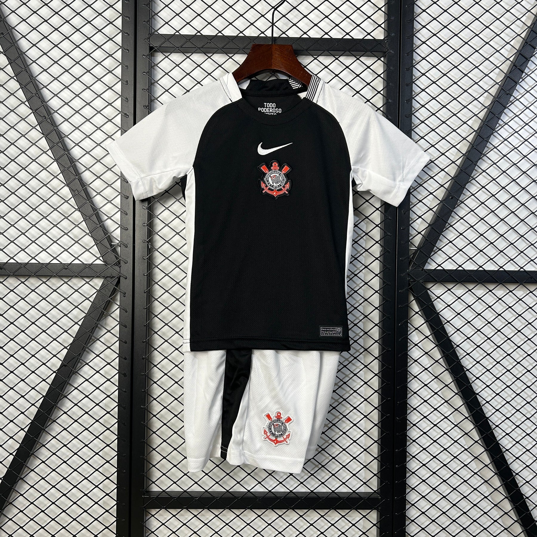 Conjunto Infantil Corinthians Home 25/26