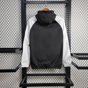 Corta Vento Bélgica 24/25 - Preto e Branco