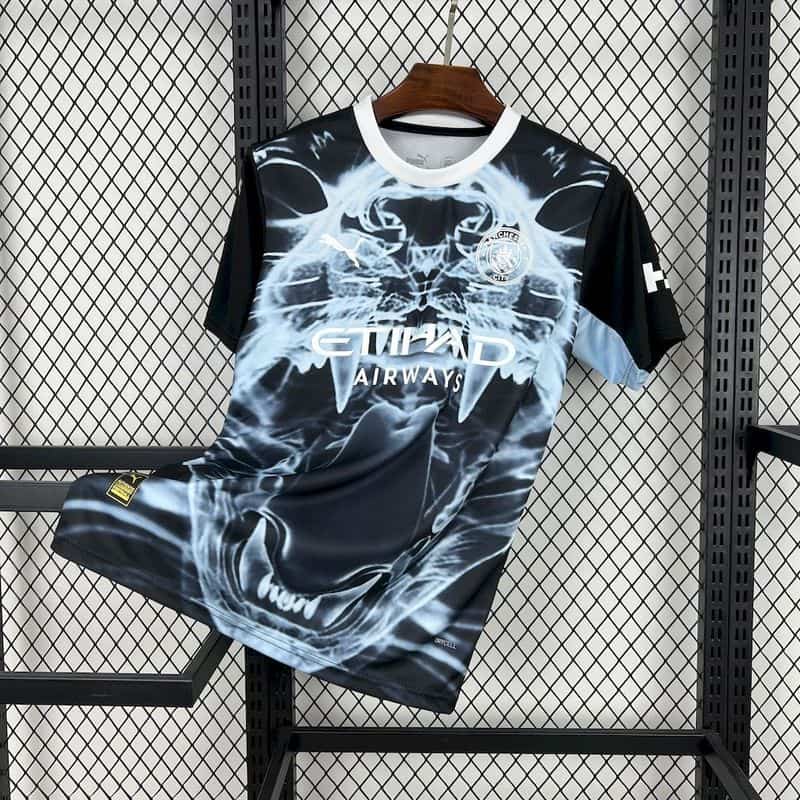 Manchester City 2025∕26 Black and blue version