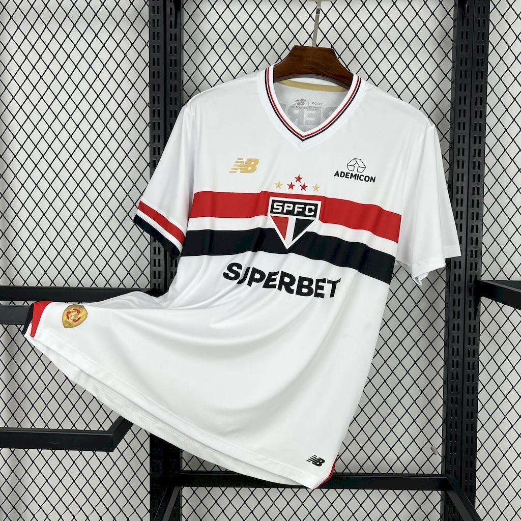 Camisa São Paulo Home 25/26 - Branca