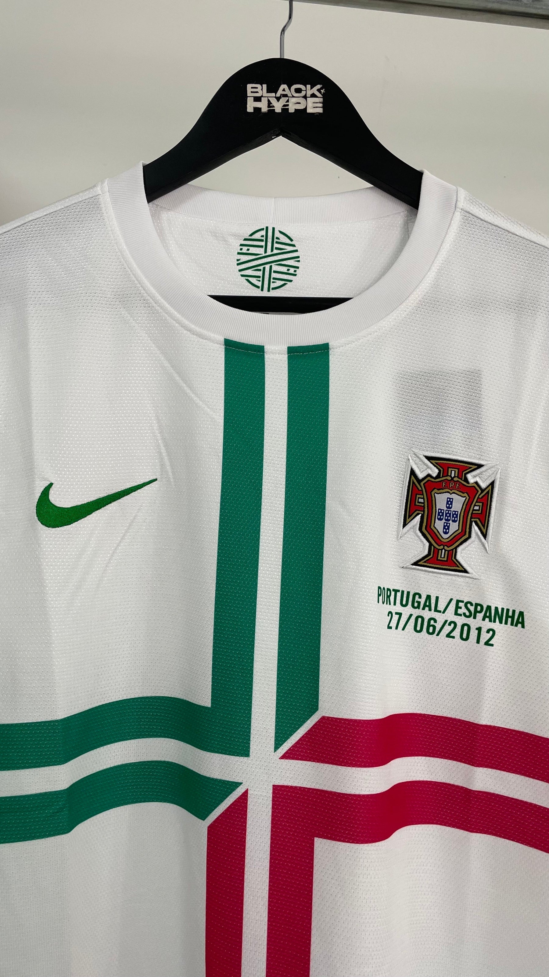 Camisa Portugal Retrô 2012 Branca