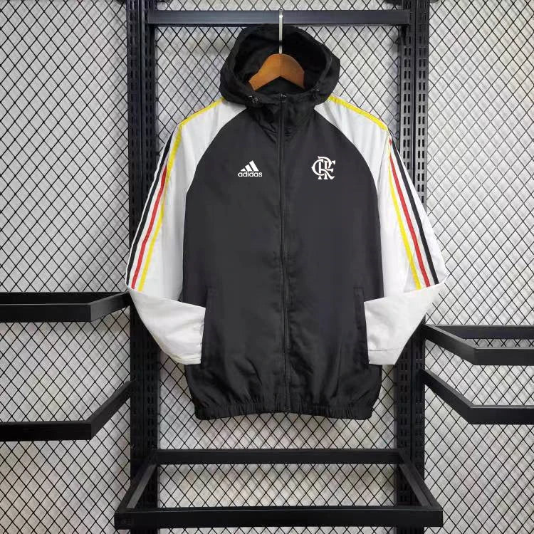Corta Vento Flamengo 24/25 - Preto e Branco