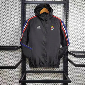Corta Vento Benfica  24/25 - Preto e Vermelho