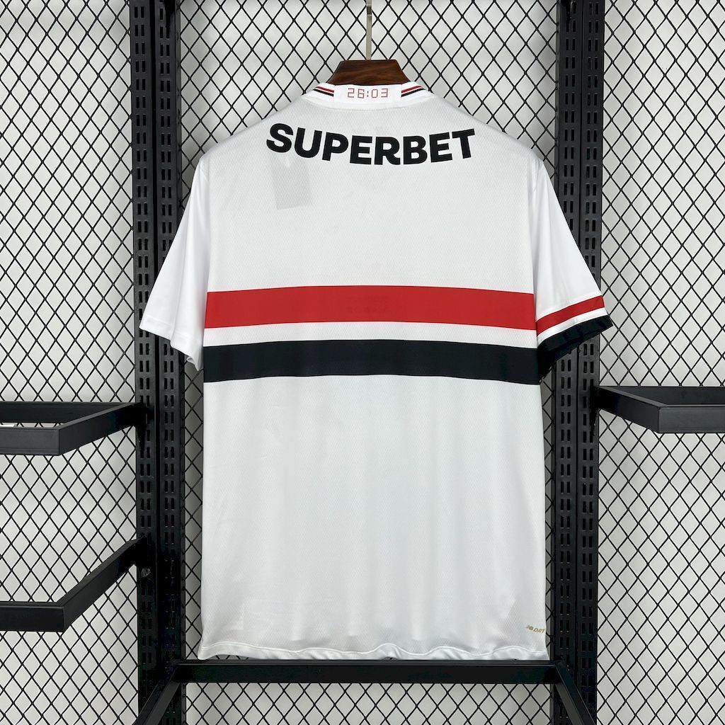 Camisa São Paulo Home 25/26 - Branca