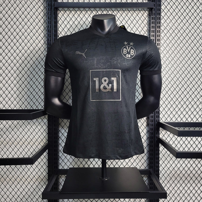 Camisa Borussia Dortmund - 2023/24 - All Black - Jogador - Masculino - Camisa Edição especial