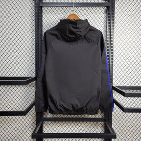 Corta Vento Bélgica 24/25 - Preto e Vermelho