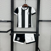 Kids Corinthians 24/25 Third - Preto e Branco