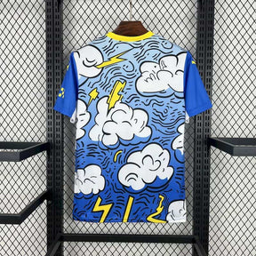 Manchester City 2025∕26 Concept version blue and white