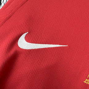 Camisa do Manchester United Manga Longa Retrô 2007/08 Home UCL