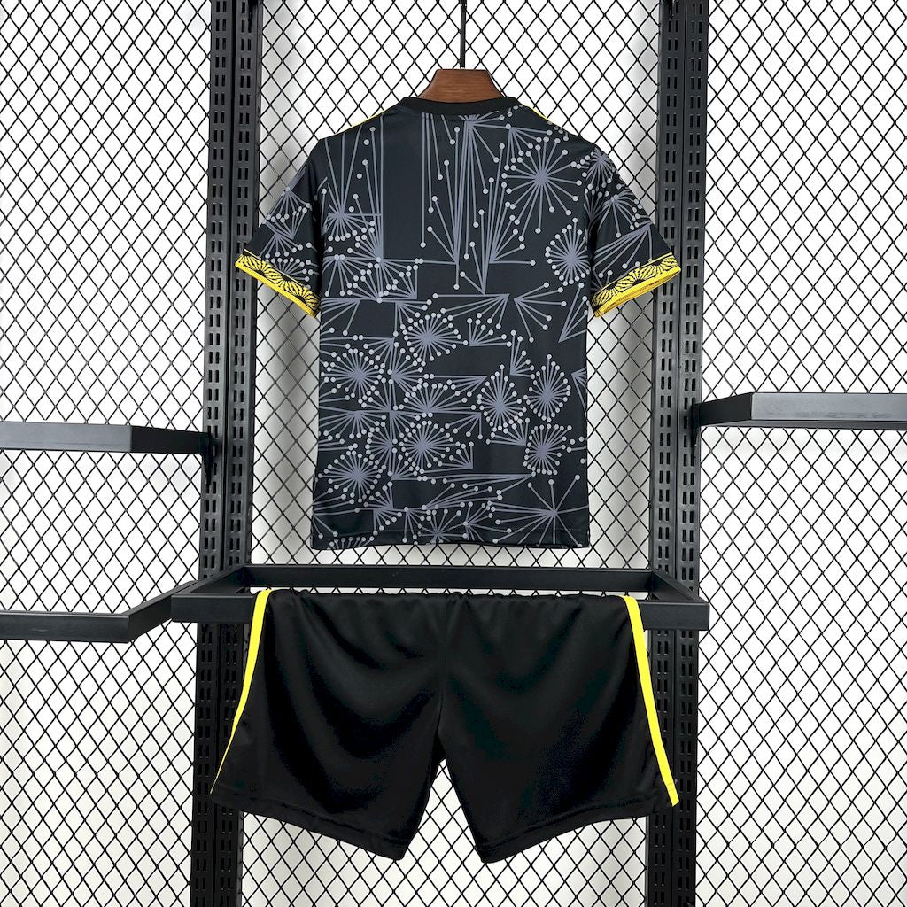 Kids Seleção do México 2025/26 Gold- Black
