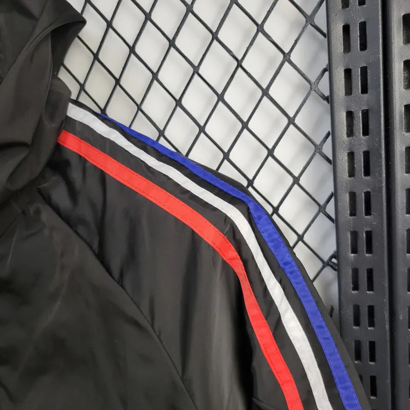 Corta Vento Bélgica 24/25 - Preto e Vermelho