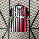 Camisa 24∕25 sao paulo away+All sponsors