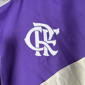 Corta Vento Flamengo - Roxo e Branco