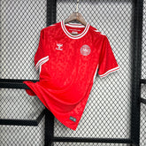 Camisa Seleção Dinamarca 24/25 - Home - Vermelha