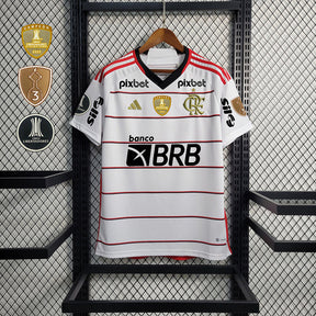 Camisa Flamengo All Sponsors Branco