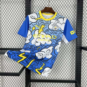 Manchester City 2025∕26 Concept version blue and white