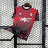 Real Madrid 2024∕25 Red and black dragon