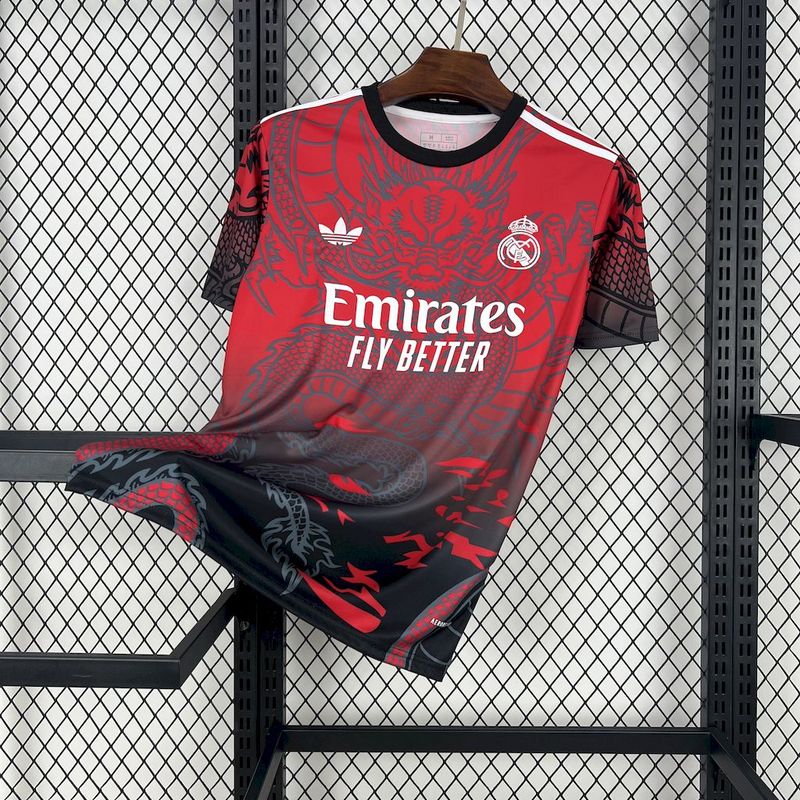 Real Madrid 2024∕25 Red and black dragon
