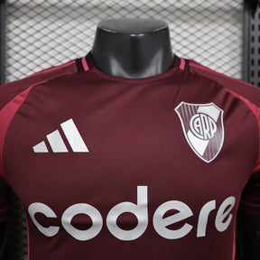 Camisa River Plate - 2024/25 - Away - Jogador - Masculino - Camisa II